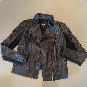 Trouve Black Leather Jacket